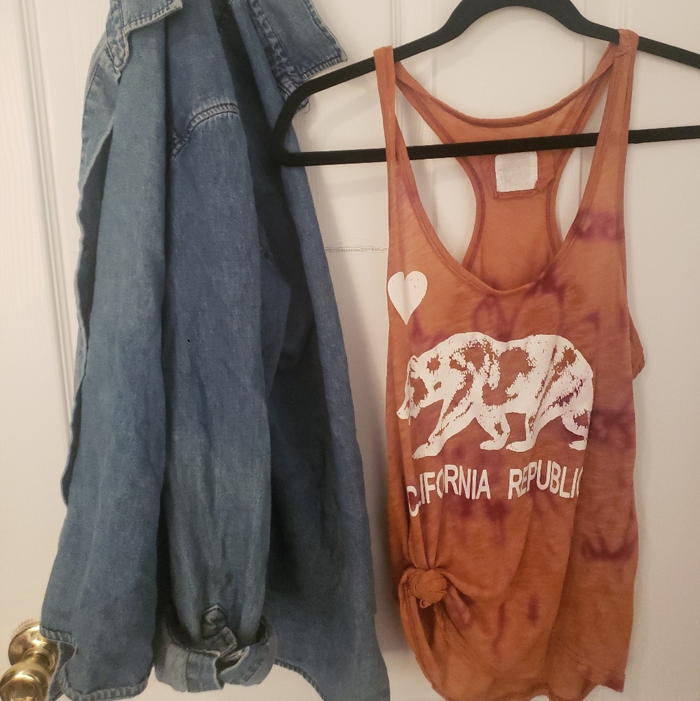Tank Top Tie dye